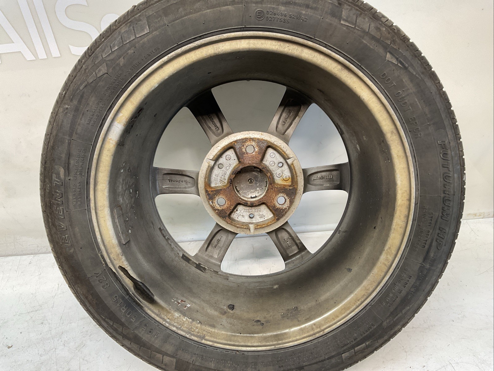 Smart Fortwo 15 Inch Rear Wheel And Tyre A4514010602 Image 6