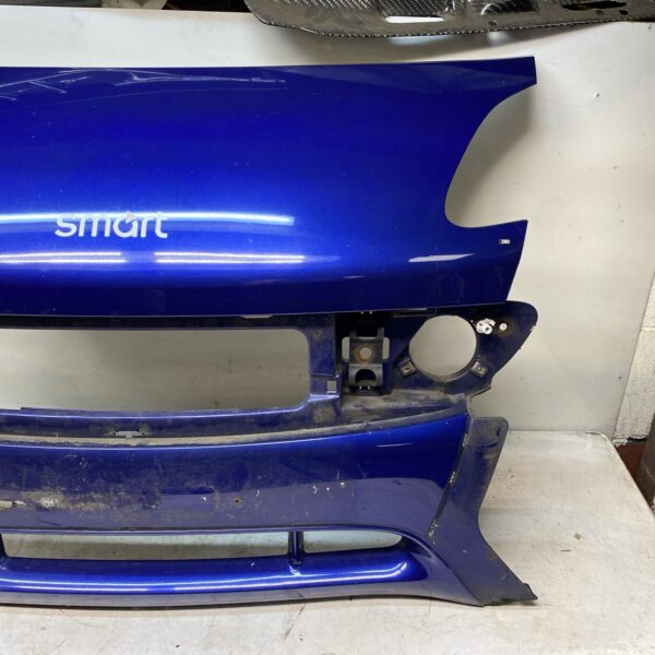 Smart car 450 1998 2002 front bumper front end blue EB1 EA6 156404911585 2