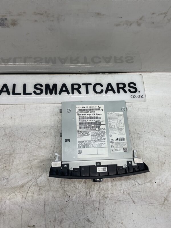 MERCEDES E220 COUPE MULTIMEDIA HEAD UNIT A2129005327 W207 21L DSL 2014 157205775426 2