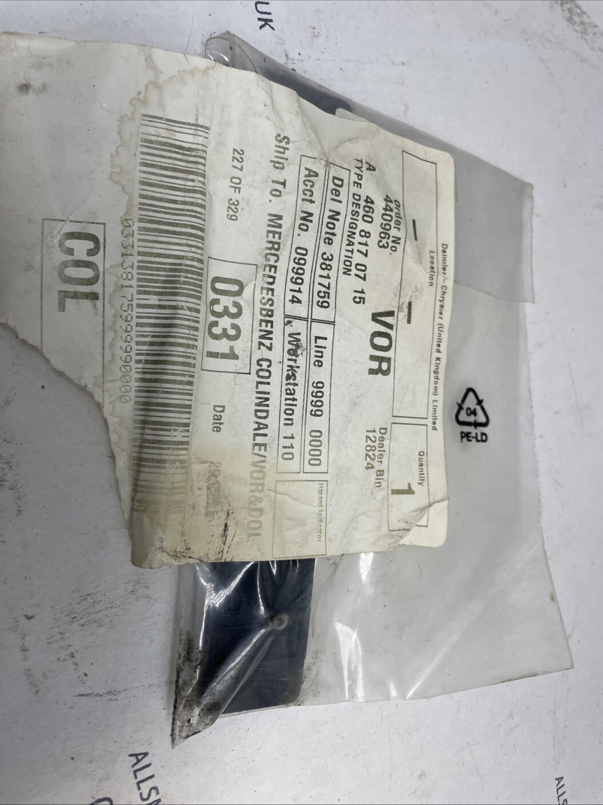 Mercedes Benz W460 Emblem Original A4608170715 (M13) Image 3