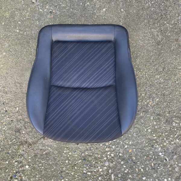 SMART CAR 451 FORTWO 2007 2014 BLACK HALF LEATHER PASSENGER / DRIVERS SEAT BASE