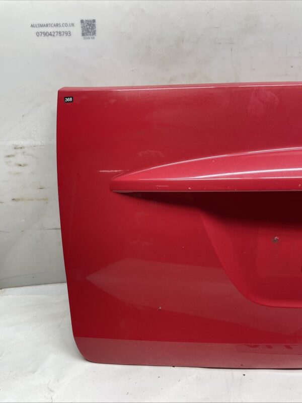 SMART-CAR-FORTWO-2007-2014-451-GENUINE-REAR-OUTER-BOOT-LID-PANEL-Red-157363610116-2 SMART CAR FORTWO 2007 2014 451 GENUINE REAR OUTER BOOT LID PANEL Red 157363610116 2