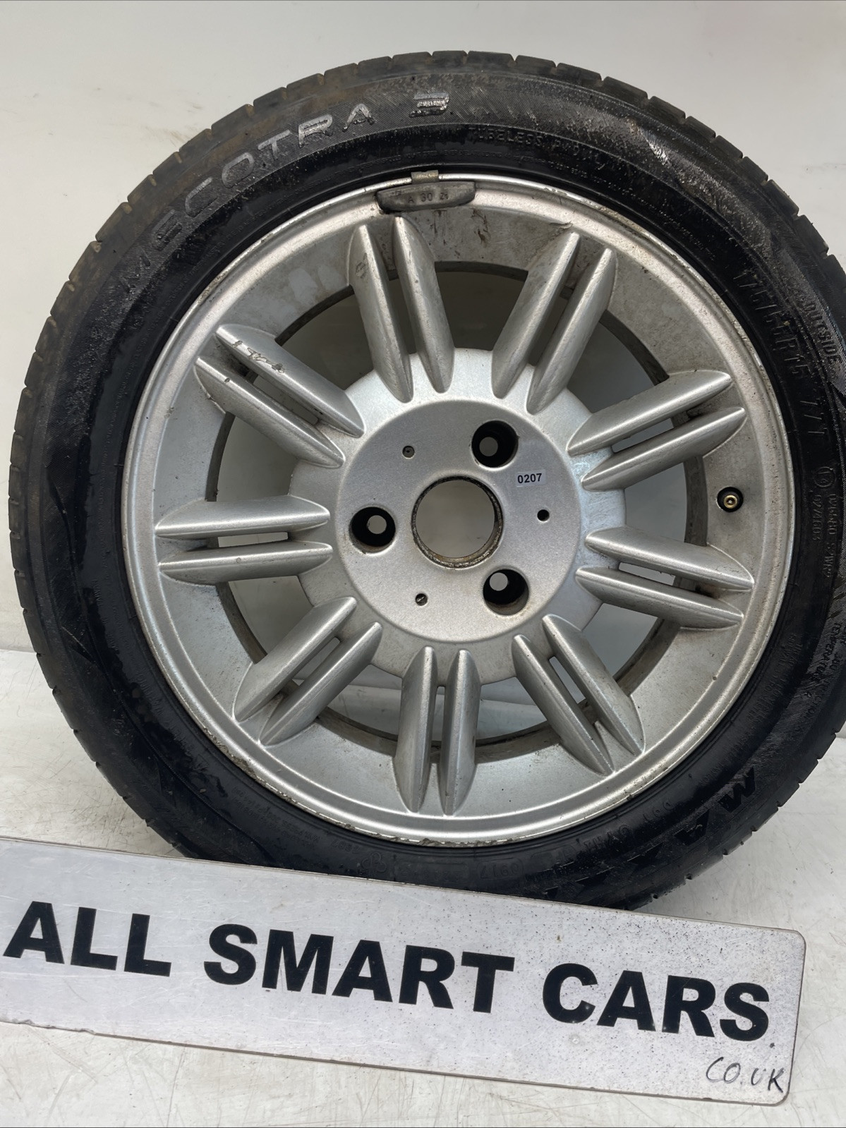 SMART FORTWO 450 REAR ALLOY WHEEL 15'' JETLINE 175/55/15 1998 2007 0007941V001 Image 2