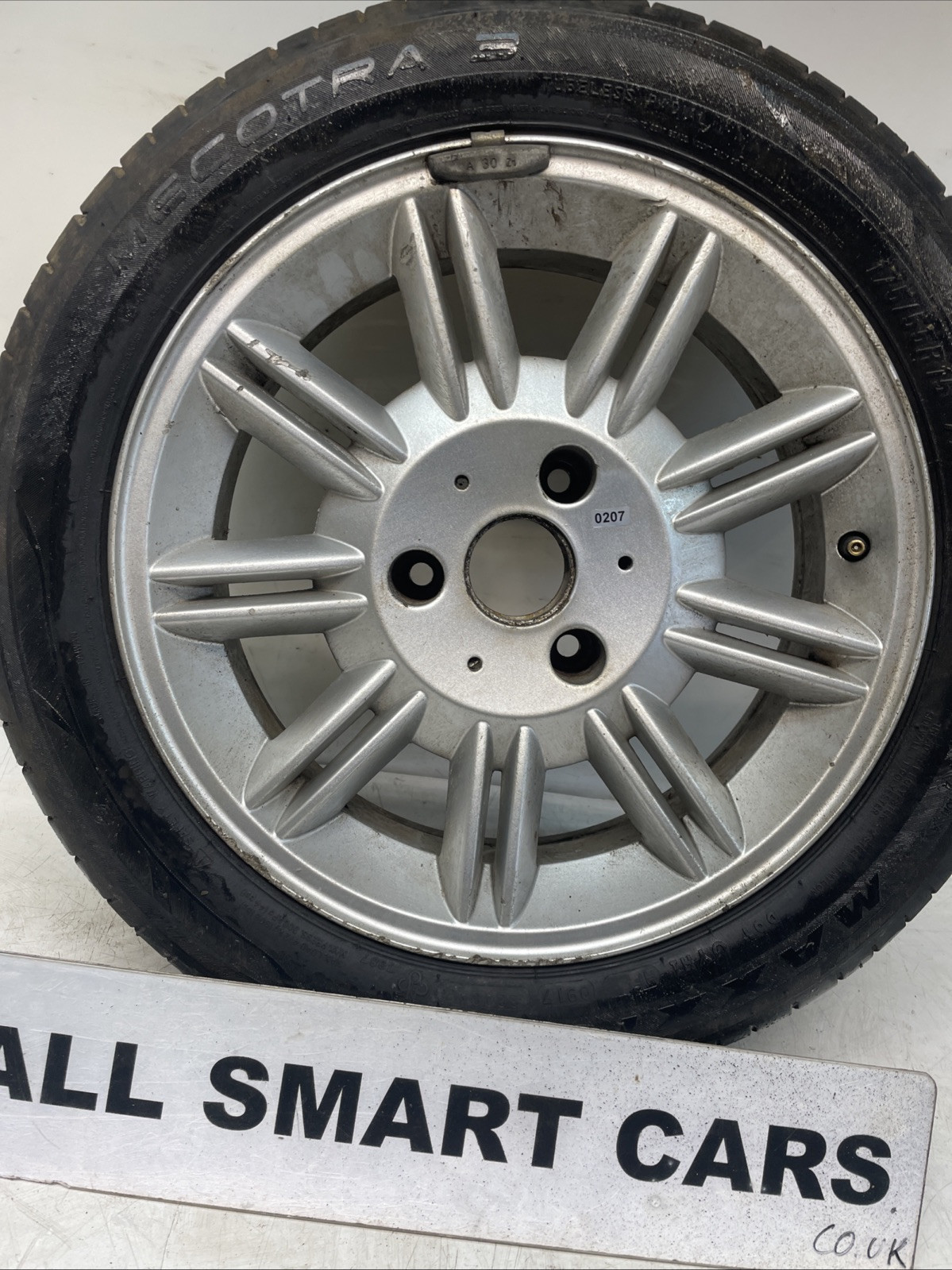 SMART FORTWO 450 REAR ALLOY WHEEL 15'' JETLINE 175/55/15 1998 2007 0007941V001 Image 3