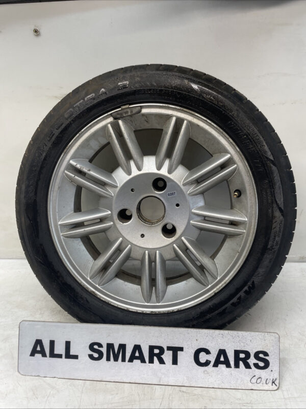 SMART FORTWO 450 REAR ALLOY WHEEL 15'' JETLINE 175/55/15 1998 2007 0007941V001