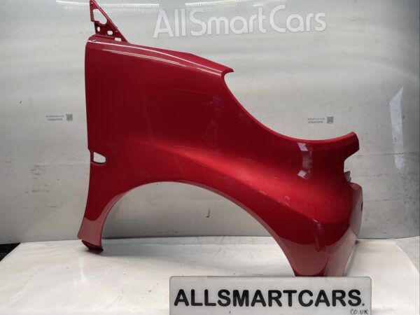 10 SMART FORTWO 451 MK2 OFFSIDE FRONT BUMPER CORNER WING PANEL 07 14
