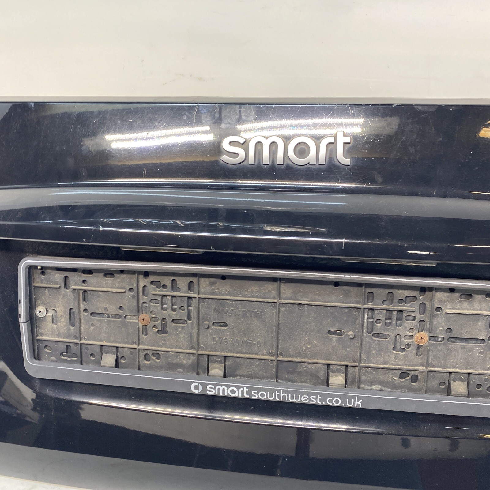 2007 > 2014 Smart Car ForTwo 451 Rear Boot Lid Panel Black Image 3