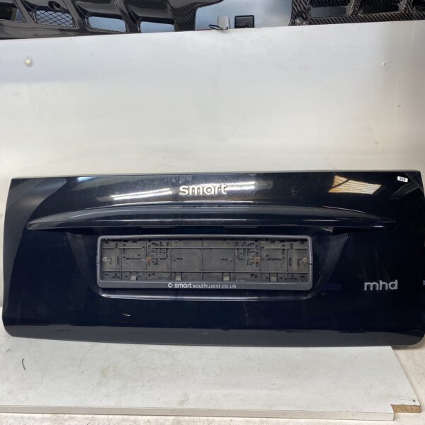 2007 > 2014 Smart Car ForTwo 451 Rear Boot Lid Panel Black