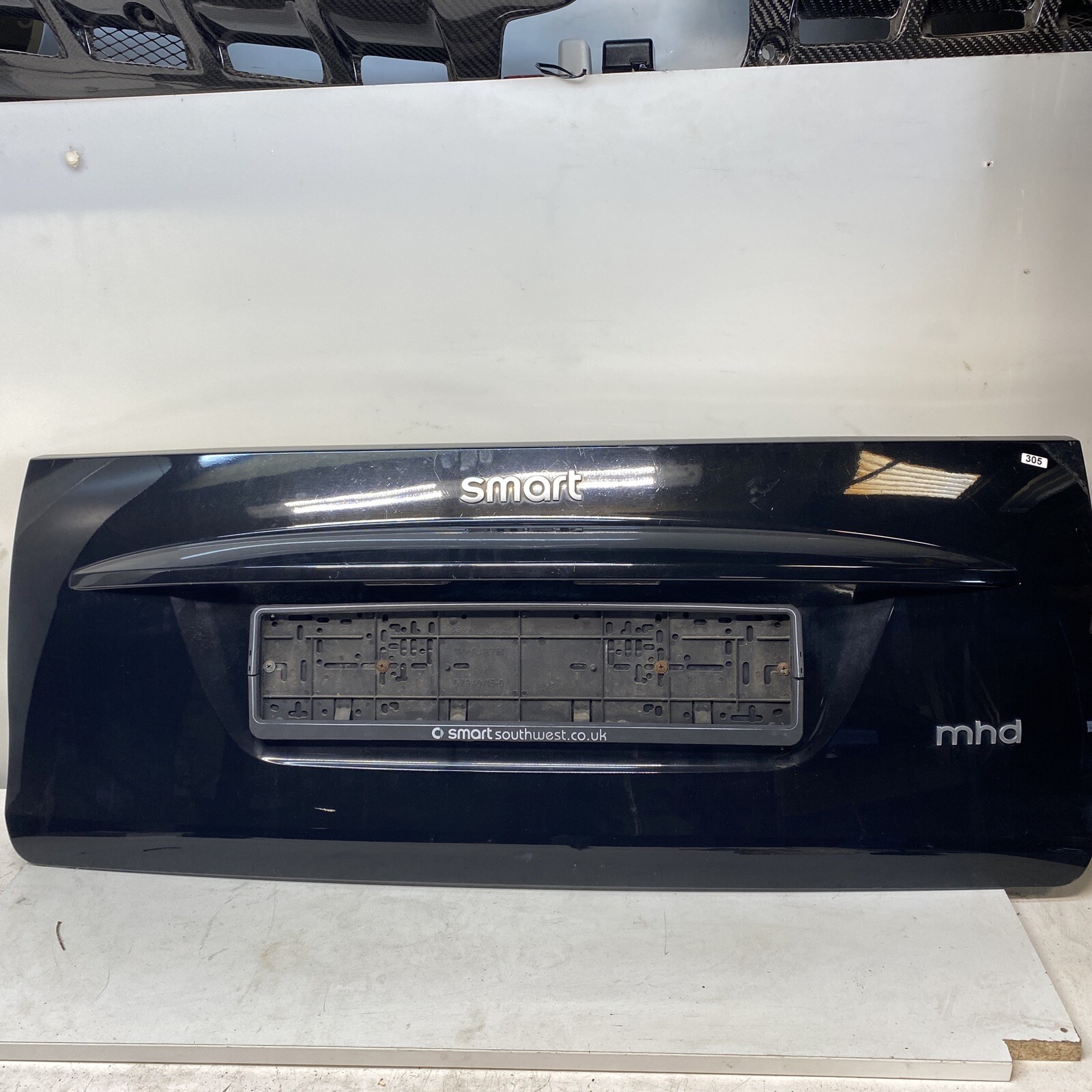 2007 > 2014 Smart Car ForTwo 451 Rear Boot Lid Panel Black