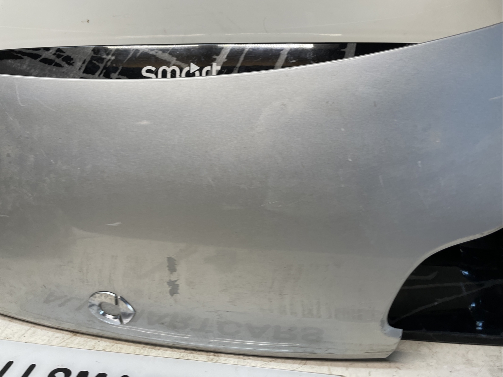 2011 Smart Fortwo 451 Mk2 Bonnet A4517500103 SILVER (scratches) Image 5
