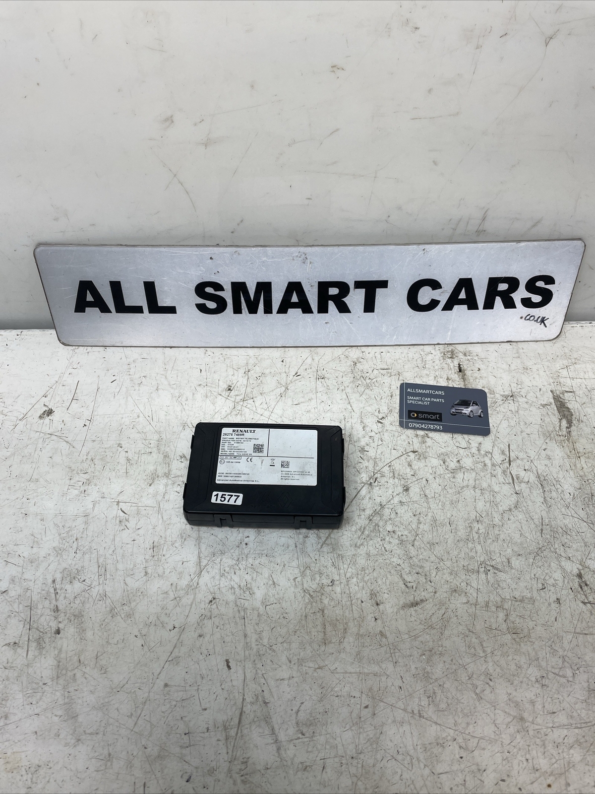 2015 Smart Forfour Prime 1 0 453 Sat Nav ECU Module