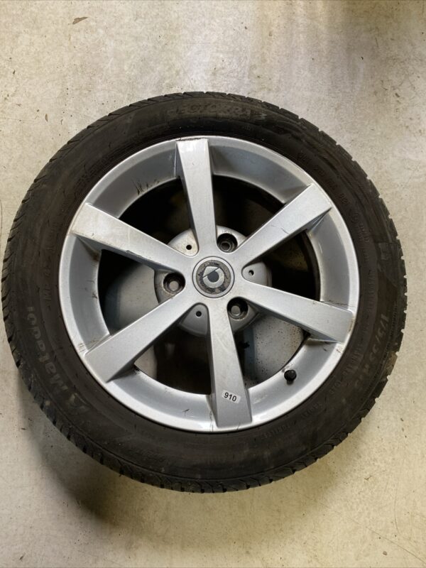 GENUINE 15" SMART FORTWO ALLOY WHEEL 6 SPOKE 5X15 ET34 A4514010302 Front