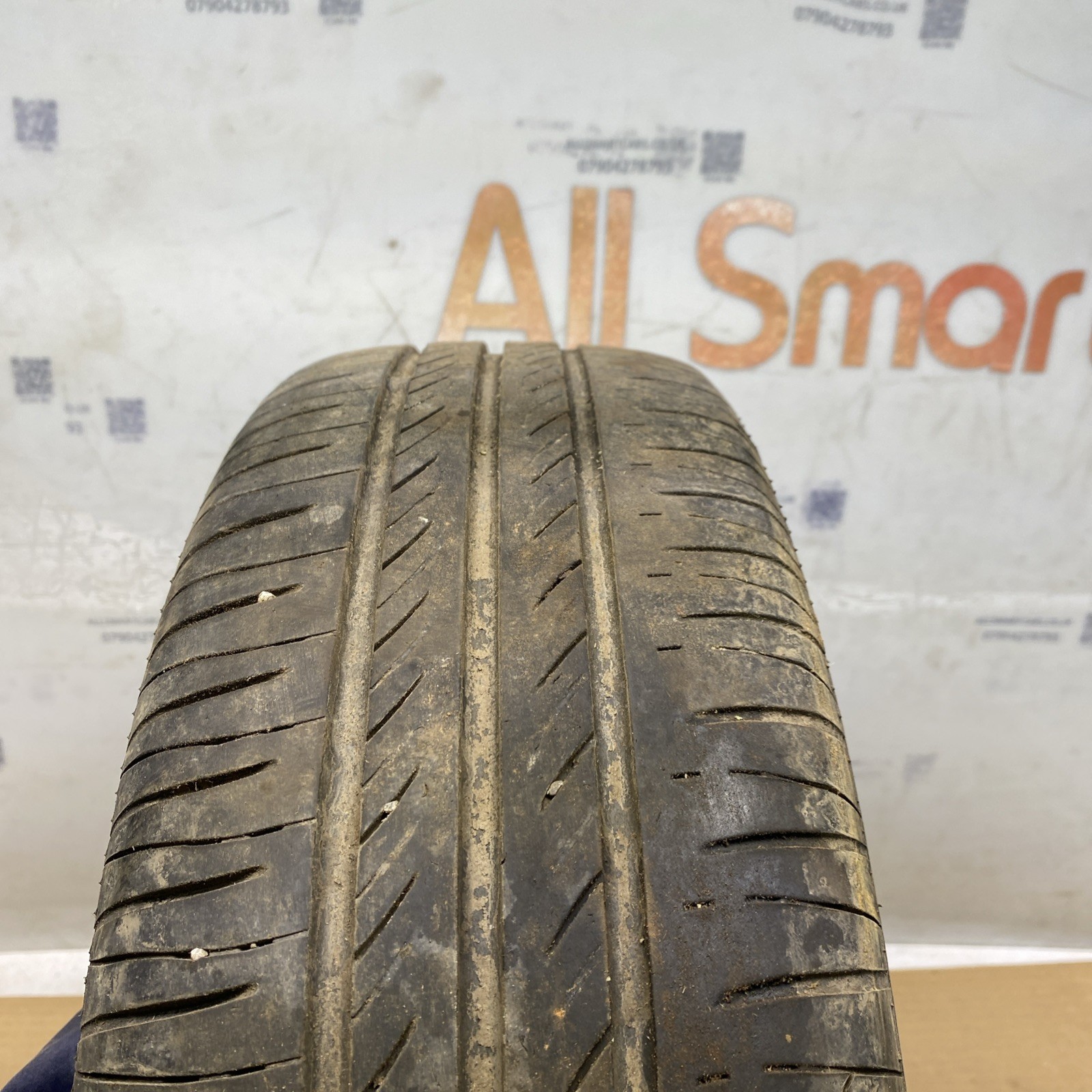 GENUINE 15" SMART FORTWO ALLOY WHEEL 6 SPOKE 5X15 ET34 A4514010302 Front Image 7