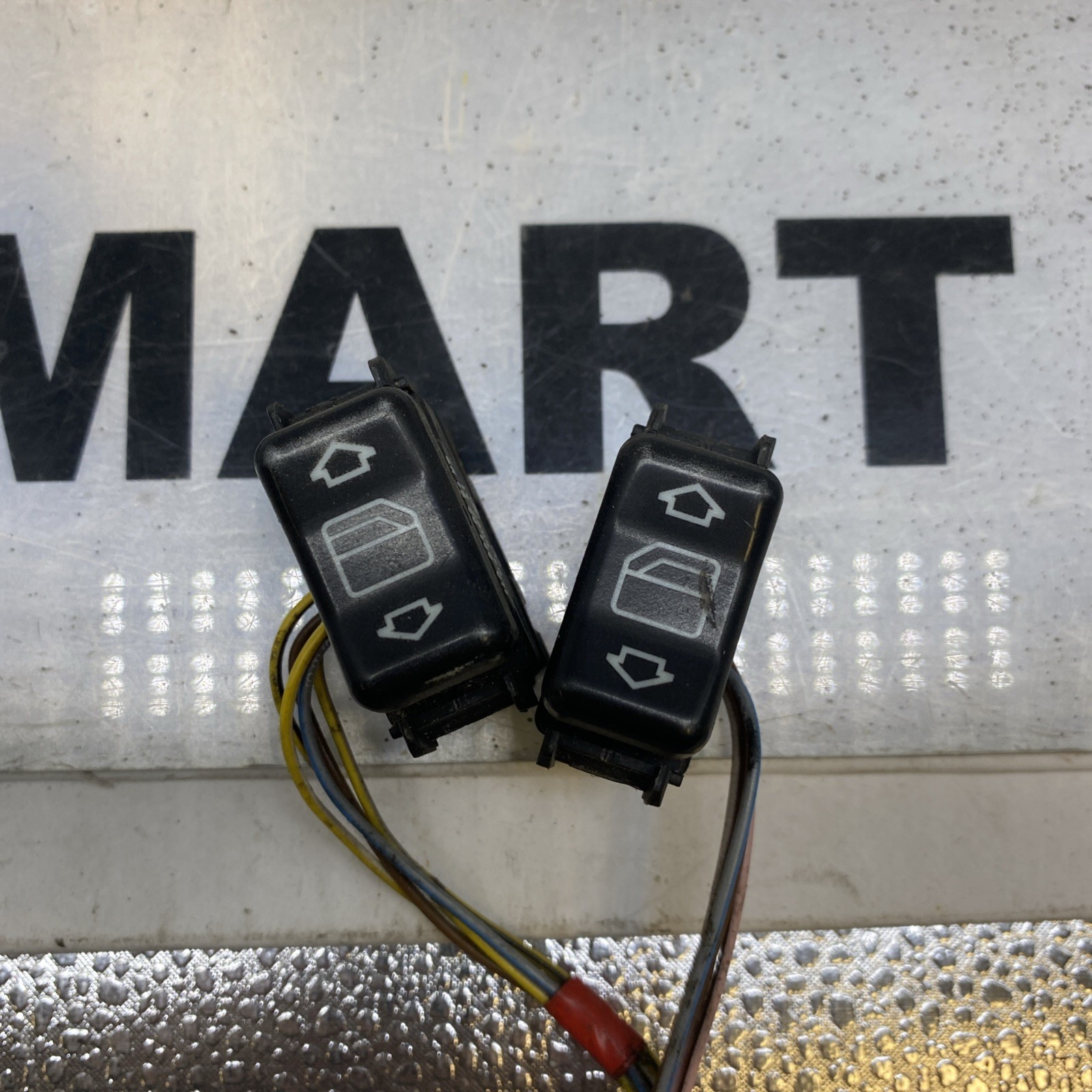 MERCEDES BENZ W140 S CLASS ELECTRIC WINDOW SWITCHES PAIR 0215450128 (M18) Image 3