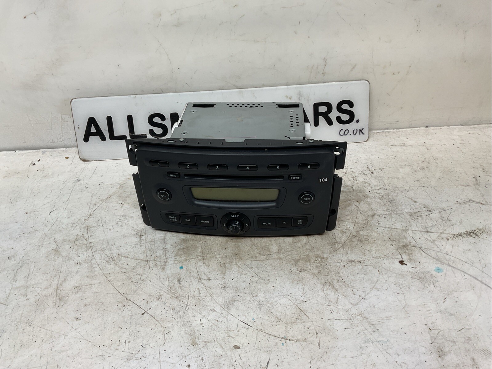 Mercedes SMART A451 CD RADIO PLAYER HEAD UNIT A4518202879