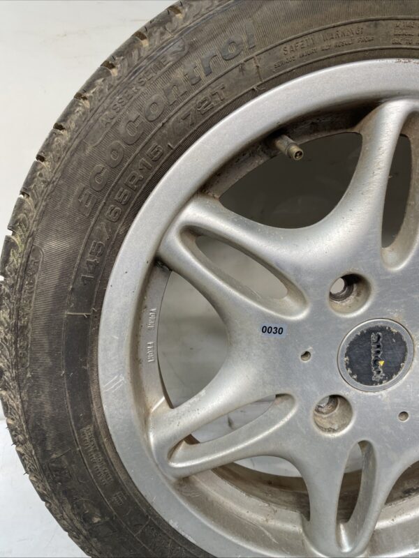 SMART CAR 450 FORTWO 1998 2007 FRONT STARLINE 15 INCH ALLOY WHEEL 14565R15 156593652277 2