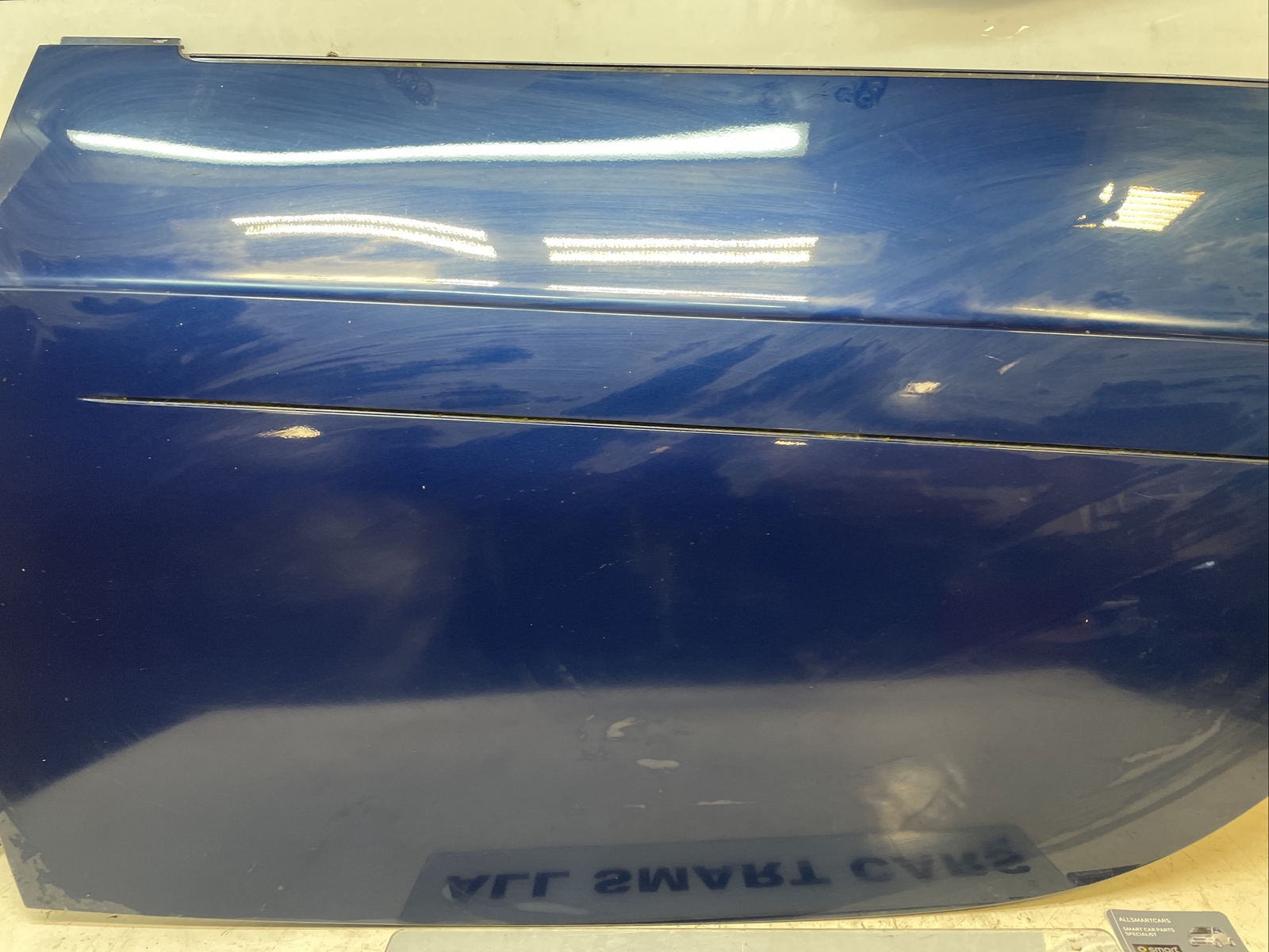 SMART CAR 450 FORTWO CABRIO LEFT PASSENGER DOOR PANEL NEARSIDE N/S Blue EB2 EAF Image 3