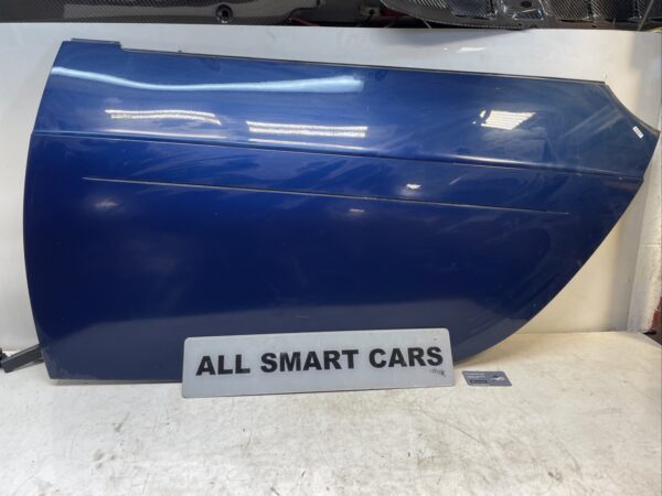 SMART CAR 450 FORTWO CABRIO LEFT PASSENGER DOOR PANEL NEARSIDE N/S Blue EB2 EAF