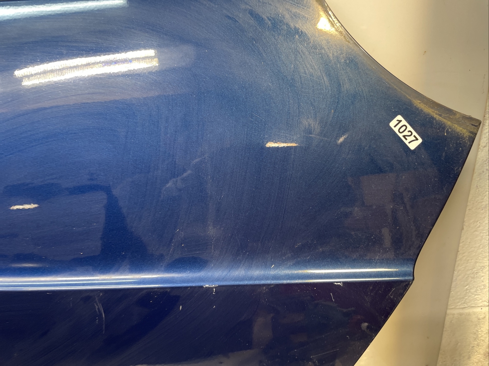 SMART CAR 450 FORTWO CABRIO LEFT PASSENGER DOOR PANEL NEARSIDE N/S Blue EB2 EAF Image 7