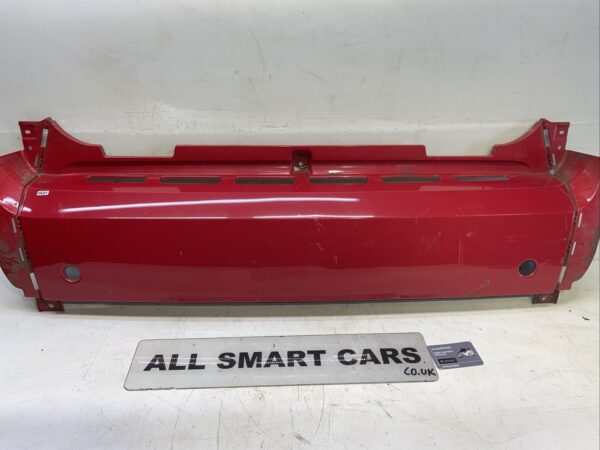 SMART FORTWO 2011 MK2 451 REAR BUMPER PANEL  /2007 14 Red