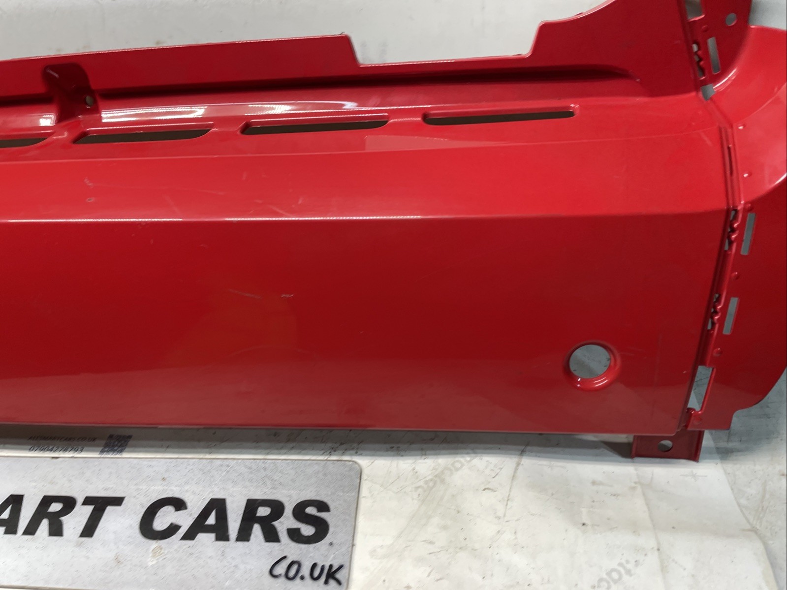 SMART FORTWO 2011 MK2 451 REAR BUMPER PANEL /2007 14 Red Image 5