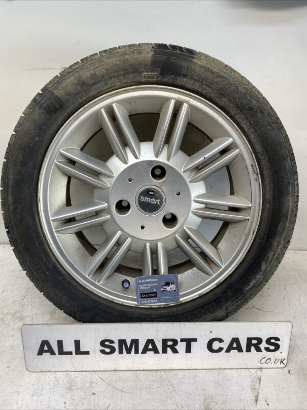 SMART FORTWO 450 REAR ALLOY WHEEL 15'' JETLINE 175/55/15 1998 2007  0007941V001