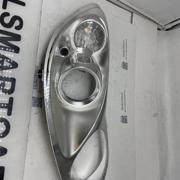 Smart 451 Right Headlight Interior Chrome A4518200459 157932755877 2