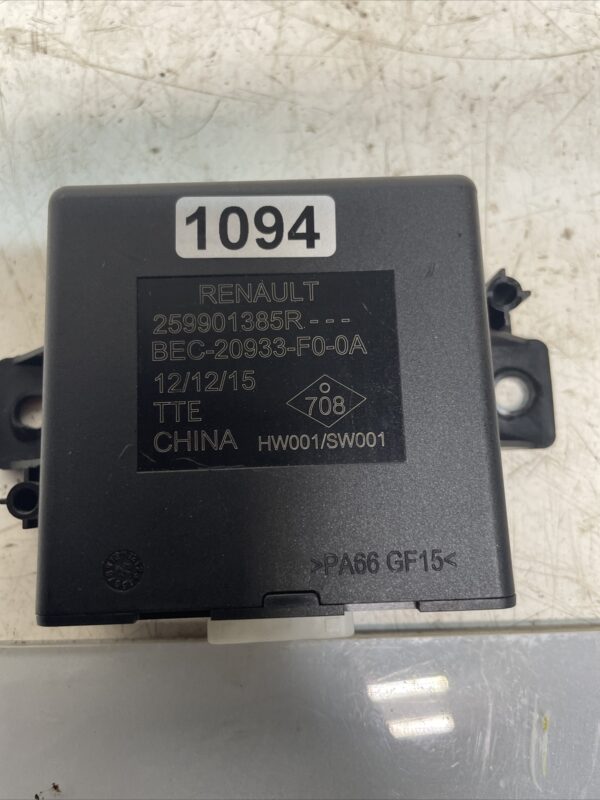 Smart 453 Fortwo Central ECU 259901385R 155702529277 2