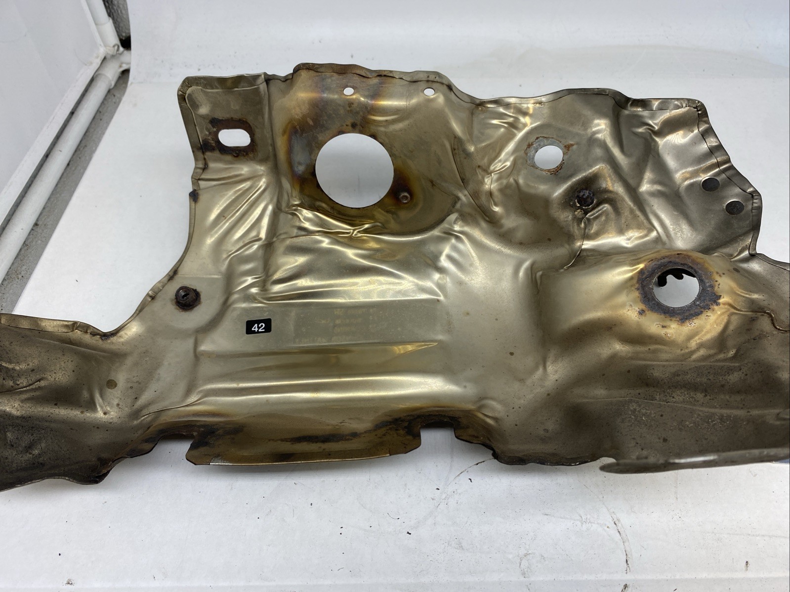 Smart ForFour TURBO W453 2015 Catalytic Converter Heat Shield (Top Piece) Image 5