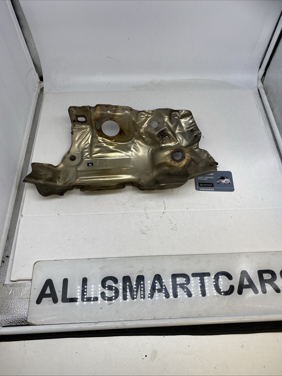 Smart ForFour TURBO W453 2015 Catalytic Converter Heat Shield (Top Piece)