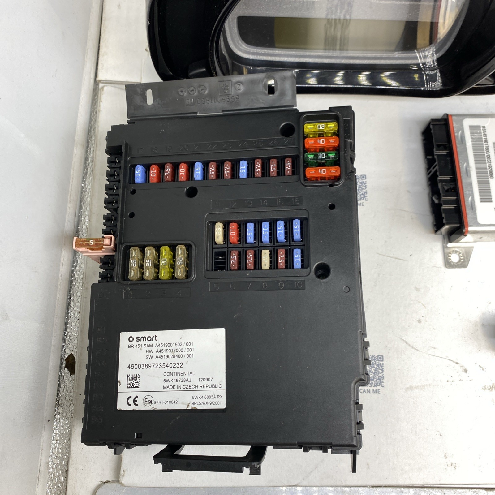 Smart Fortwo 451 MHD Coupe Ecu Kit 99k 2013 Image 4