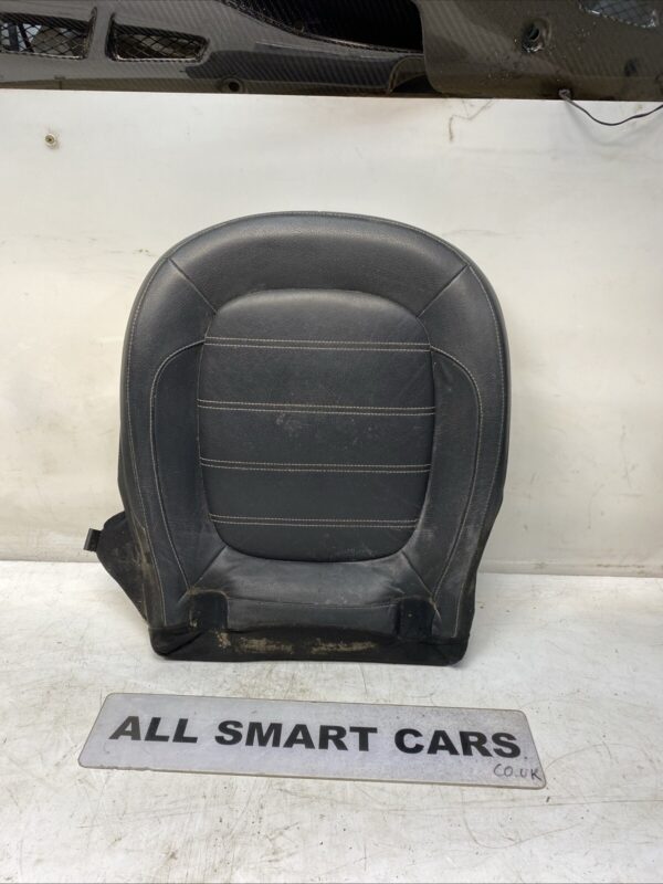 Smart W453 15/19 Front Seat Base Black Leather Left Passenger