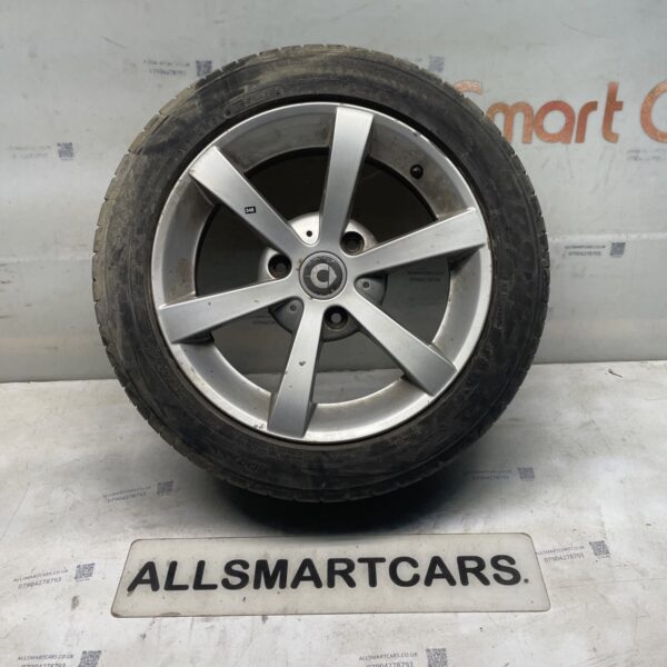 GENUINE 15 SMART FORTWO ALLOY WHEEL 6 SPOKE 5X15 ET34 A4514010302 Front 157576753878 2