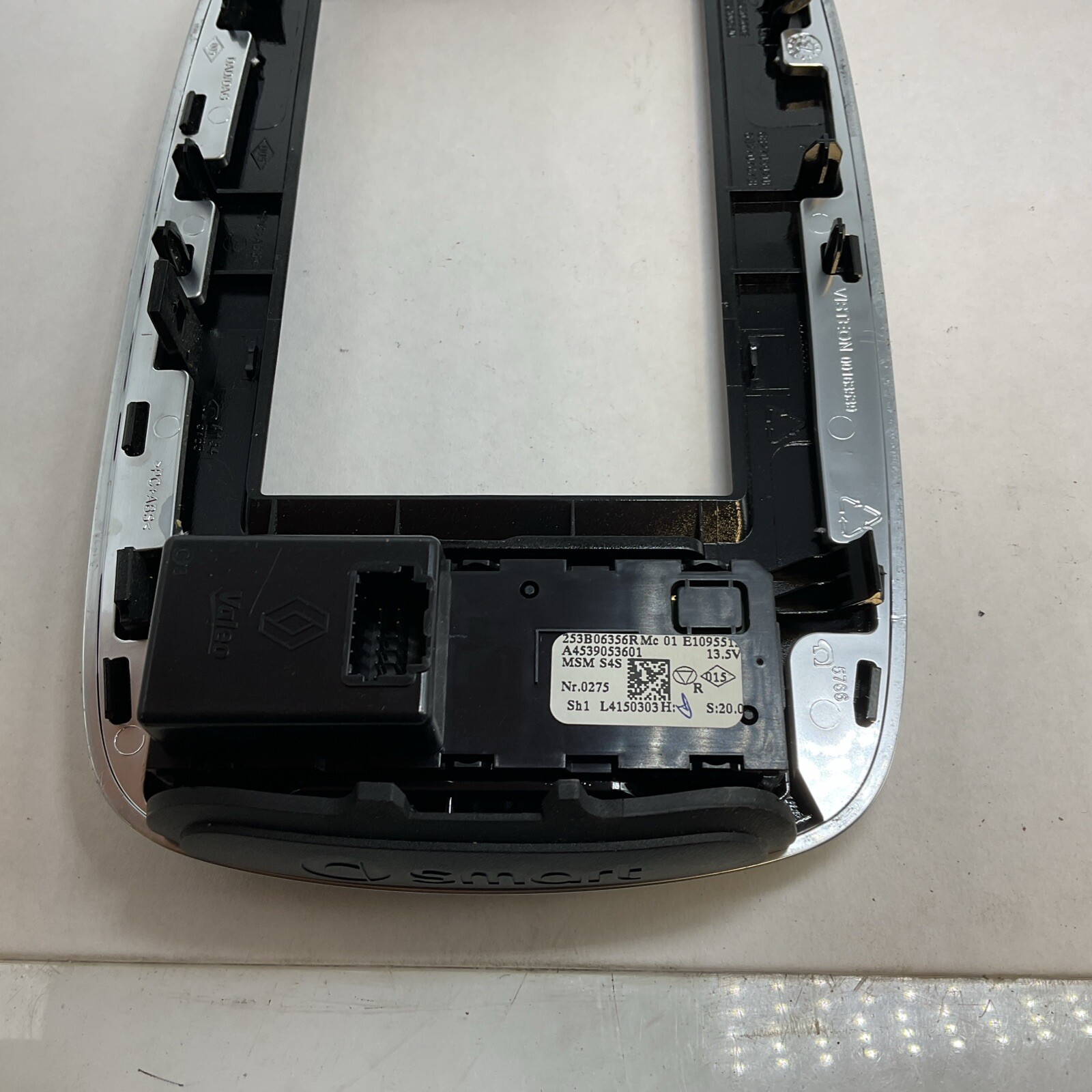 GENUINE W453 SMART 15 19 RADIO CONTROL SWITCH A4539053601 253B06356R Image 3
