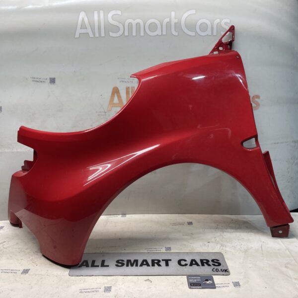 Genuine Smart Fortwo 451 LH FRONT Wing Panel Red A4518810101