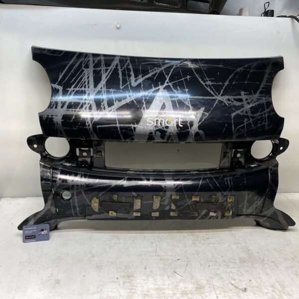 SMART CAR 450 FORTWO COUPE CABRIO SCRATCH BLACK FRONT CENTRE BUMPER SECTION