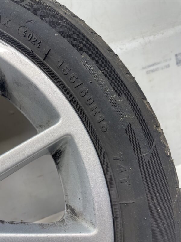 SMART CAR 451 FORTWO 2007 2014 12 SPOKE DESIGN 1 FRONT ALLOY WHEEL TYRE 157313072148 2