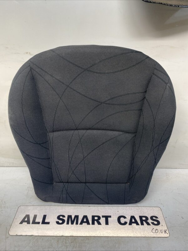 SMART CAR 451 FORTWO 2007 2014 BLACK Fabric PASSENGER / DRIVERS SEAT BASE