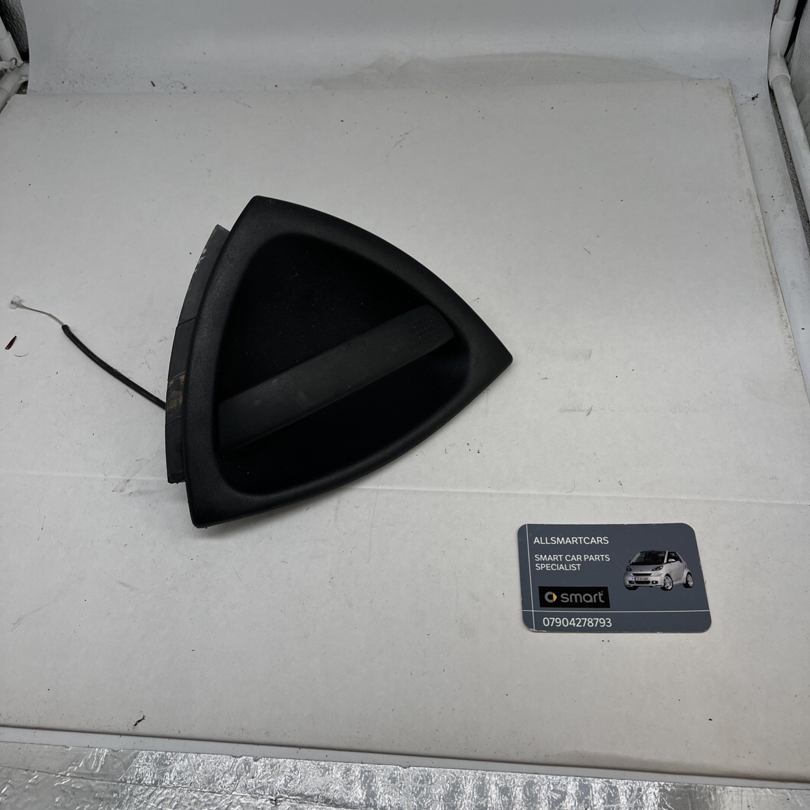 SMART CAR FORTWO 450 1998 2007 NS PASSENGER LEFT EXTERNAL DOOR HANDLE & CABLE