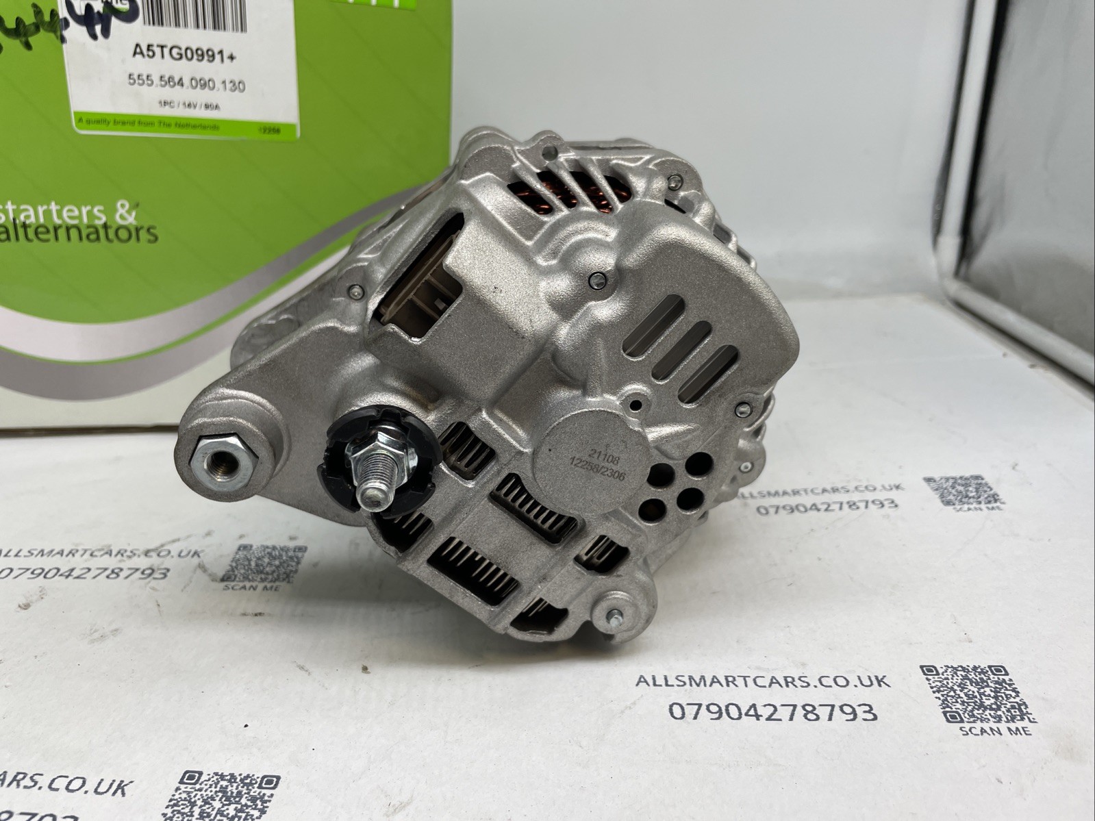 SMART FORTWO 1 0 ALTERNATOR A005TG0991 1800A052 A5TG0991 A1321540001 Image 3