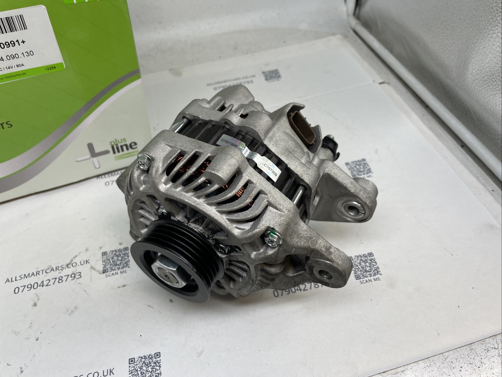 SMART FORTWO 1 0 ALTERNATOR A005TG0991 1800A052 A5TG0991 A1321540001 Image 4