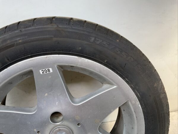 SMART-FORTWO-450-REAR-ALLOY-WHEEL-TYRE-55Jx15H2ET-1998-2007-0006673V003-156264996508-2 SMART FORTWO 450 REAR ALLOY WHEEL TYRE 55Jx15H2ET 1998 2007 0006673V003 156264996508 2