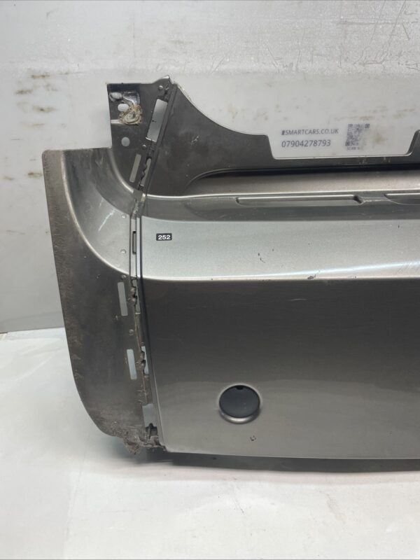 SMART FORTWO 451 REAR BUMPER CENTRE PANEL Silver Paint Code EB2 ECG 157308576798 2