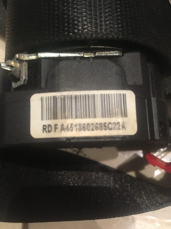 SMART-FORTWO-A451-07-14-DRIVER-SIDE-FRONT-OSF-SEAT-BELT-A4518602685-157045604918-2 SMART FORTWO A451 07 14 DRIVER SIDE FRONT OSF SEAT BELT A4518602685 157045604918 2