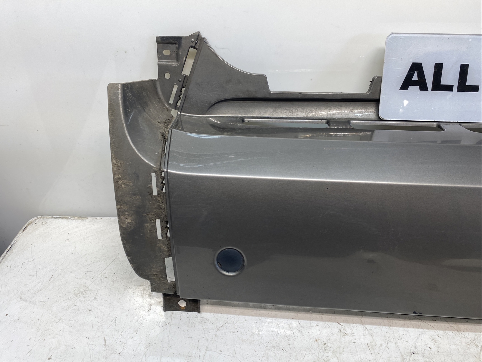 Smart Car ForTwo 451 Genuine White Rear Bumper Centre Middle Panel Grey EB1 EBC Image 2