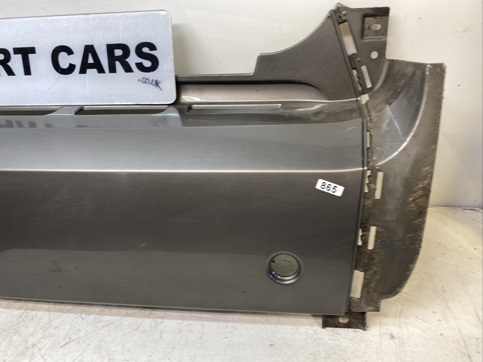 Smart Car ForTwo 451 Genuine White Rear Bumper Centre Middle Panel Grey EB1 EBC Image 5