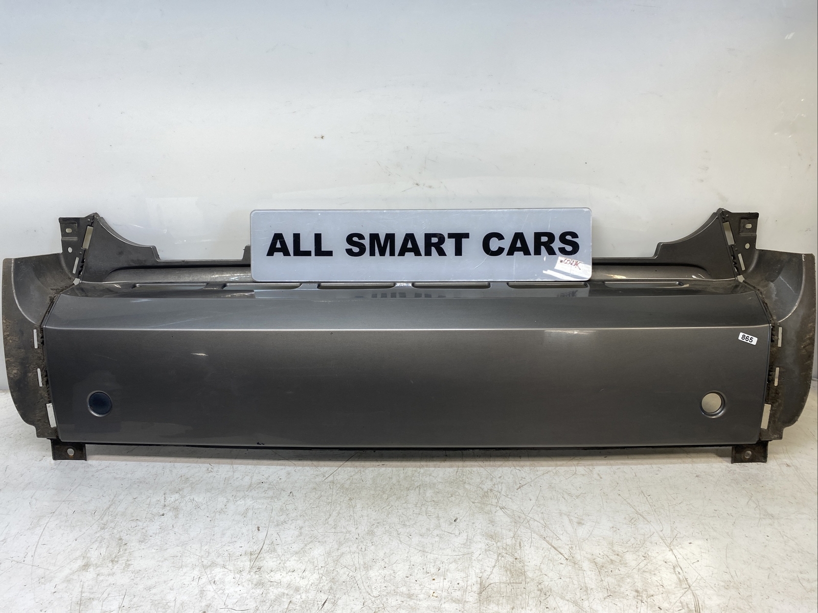 Smart Car ForTwo 451 Genuine White Rear Bumper Centre Middle Panel Grey EB1 EBC