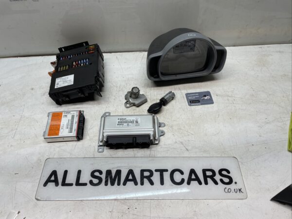 Smart Fortwo 451 2008 Complete Ecu Kit 1 0 Petrol 87000