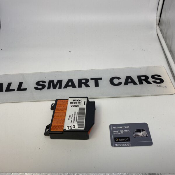 Smart Fortwo Airbag Control Module 02 07 W450 Mk1