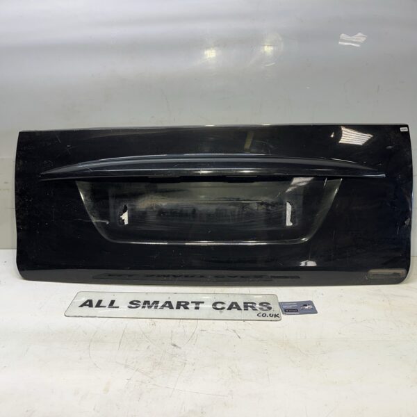2007 2014 Smart Car ForTwo 451 Rear Boot Lid Panel Black(scratches)